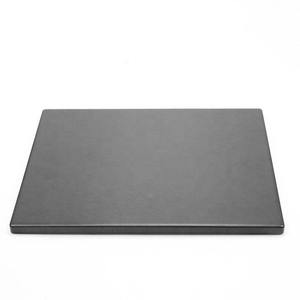 Kit de horno de <span class=keywords><strong>pizza</strong></span> de cerámica negra cuadrado definitivo: sartén de cordierita + cáscara de bambú + cortador para hacer <span class=keywords><strong>pizza</strong></span> sin esfuerzo - Product Image 3