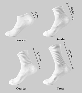 Custom <strong>Sock</strong> Manufacturer Professional High Quality Sports Running Custom Terry Bottom Low Cut Ankle Crew Cotton <strong>Socks</strong> - Product Image 3