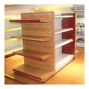 Prix d'usine Présentoir de dépanneur en métal Étagères de gondole d'épicerie Étagères de supermarché - Product Image 2