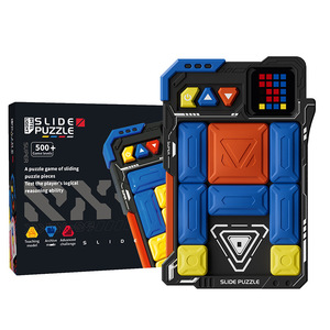 Blocs de puzzle électroniques magnétiques intelligents Huarongdao Vente en gros Jeux de <span class=keywords><strong>société</strong></span> éducatifs en plastique pour enfants de 4 à 6 <span class=keywords><strong>ans</strong></span> Stress - Product Image 4