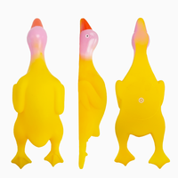 Direct usine, vente en gros de jouets à mâcher pour chien en forme de canard rôti mignon, jouet qui couine, canard rôti amusant, jouet qui couine interactif pour soulager l'ennui