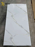 Vente flash : panneau mural en PVC, marbre UV, 1220*2440*3 mm, facile à installer, pour appartement