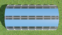 Structure de stockage gonflable sur mesure en PVC, abri à air comprimé, tente d'entrepôt, imperméable quatre saisons, ouverture rapide, à vendre