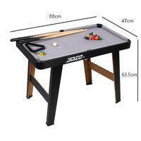 Table de billard intérieure en bois YDZC de 34 pouces, jeux pour enfants, table de billard pour la maternelle, table de billard en MDF certifiée EN71