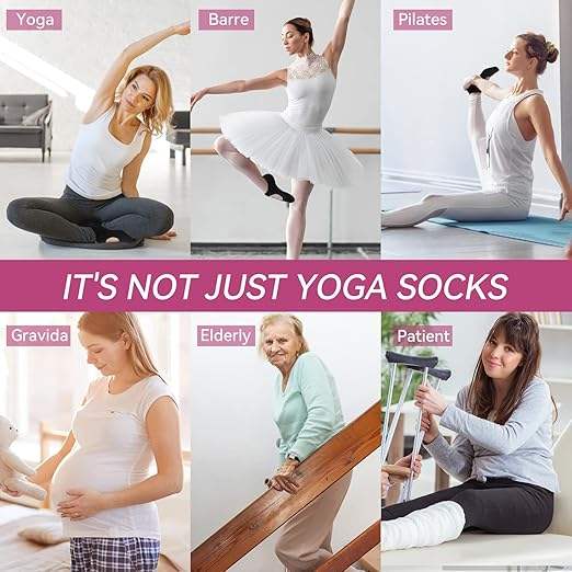 New Fashion Custom Logo Wholesale High Quality Thick Breathable Anti Slip Non Slip Grip Pilates Yoga Socks for Women