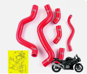 SS063 para Suzuki <span class=keywords><strong>SV</strong></span> 650 <span class=keywords><strong>K3</strong></span> K4 K5 K6 K7 2003-2014, kit de mangueras de refrigerante de silicona para radiador - Product Image 3