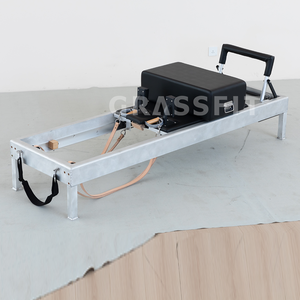 Reformer Pilates Classique Professionnel en Alliage d'Aluminium, Équipement d'Exercice Pilates Équilibré pour Studio de Yoga - Product Image 5