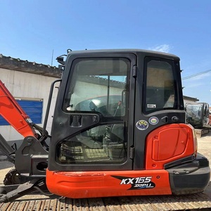 รถขุดมือสอง Kubota KX165 ลดราคาพิเศษ เครื่องยนต์ Kubota ระบบไฮดรอลิก KYB น้ำหนัก 5.54 ตัน รถขุดขนาดเล็กมือสอง - Product Image 2