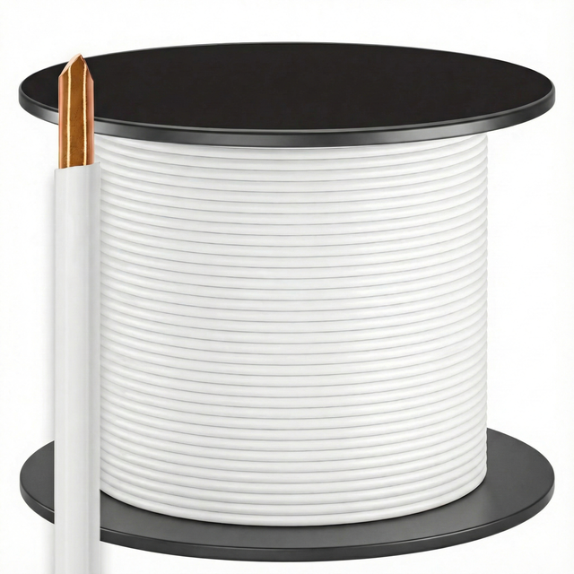 Linsheng ETL Certified White Insulated Electrical Cable Wire 10AWG THHN Wire  for Residential & Commercial Wiring