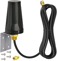 Antenne cellulaire 2G 3G 4G LTE sur mesure en usine, 698-2700 MHz, 3dBi, SMA mâle, montage à vis, antenne de communication extérieure