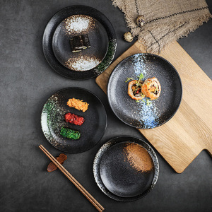 Wholesale Eco-Friendly Porcelain Ceramic Steak Plate Matte Crockery Stoneware Dinner Dish <b>Sets</b> <b>for</b> Restaurants Restaurant - Product Image 2