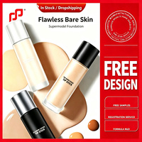 Foundation Cair Penyamar Melembapkan Tahan Lama Pengontrol Minyak Riasan Dasar untuk Semua Jenis Kulit
