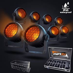 Waterproof IP65 Led Strobe Amber+Warm White+RGB Led Matrix Blinder Lights Professional Stage Lighting Equipment Event for DJ - Product Image 1