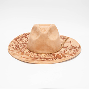 Nouveauté 2026 Chapeaux en feutre pour hommes et femmes, à motifs floraux imprimés, style fête, graffiti, jazz, Panama, gothique, Fedora, <span class=keywords><strong>Borsalino</strong></span>, Trilby, Gangster - Product Image 3