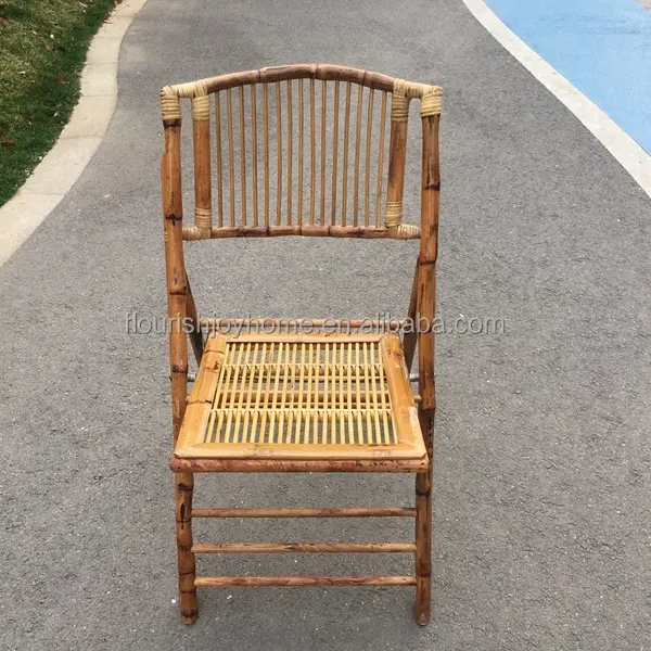 Уличный натуральный садовый складной стул бамбуковый складной стул для мероприятий деревенская трава Свадебные бамбуковые стулья