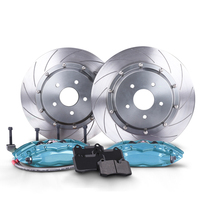 Sistema de Frenos Tuning Racing, Calibradores de Freno Delanteros y Traseros TSL F50 F40 de 4 Pistones, Disco de 355-380 mm para Nissan Frontier Tiida Qashqai Xterra
