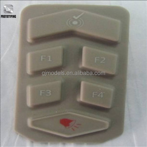 Clavier électronique personnalisé en caoutchouc de silicone, fabrication à faible volume, prototype moulé sous vide - Product Image 2