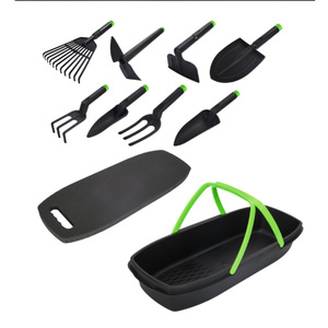 VERTAK Ensemble de 10 outils de jardinage portables, petits outils de jardinage avec panier <span class=keywords><strong>pour</strong></span> jardin et maison - Product Image 3