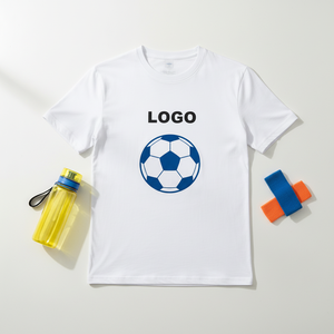 AI-MICH Sublimation Printed T Shirt 100% Cotton Style Breathable Fabric Custom Design for Promotional Staff Fans