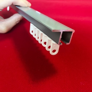Crochets coulissants pour <span class=keywords><strong>tringle</strong></span> à rideaux, en plastique blanc, robustes, glisse fluide, pour accessoires de fenêtre et de <span class=keywords><strong>porte</strong></span> - Product Image 3
