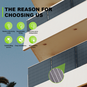 Panneau Solaire <span class=keywords><strong>Flexible</strong></span> Monocristallin ETFE Certifié CE, 200W 20V, Prise en Charge OEM, Personnalisable pour Kit Système Domestique Plug & Play sur Balcon - Product Image 5