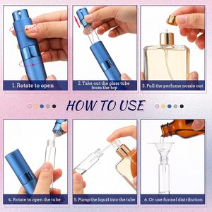 5ml/8ml/10ml/15ml/20ml/25ml/30ml Travel Perfume Atomizer Spray Bottle - Product Image 6