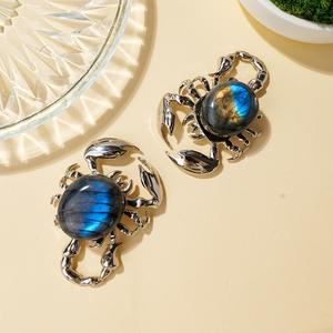 Cristales Naturales al por Mayor, Cristal Tallado, Labradorita, Animales Curativos, Piedras de Cristal en Bruto, Escorpión para Decoración - Product Image 2