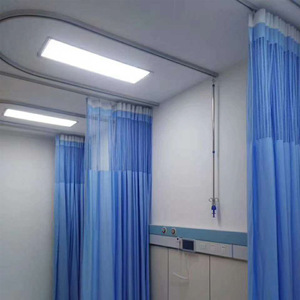 Hospital Medical <b>Curtain</b> Track L Shape Aluminum Alloy Infusion Ceiling Track For Ward Bed Partition - Product Image 1