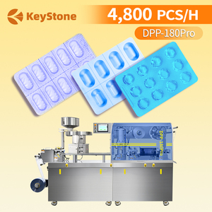 เครื่องบรรจุภัณฑ์แบบอัตโนมัติ DPP-140 สำหรับบรรจุภัณฑ์แบบแผงฟอยล์อะลูมิเนียม เครื่องบรรจุภัณฑ์แบบแผงสำหรับยาเม็ดและแคปซูล - Product Image 1