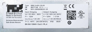โมดูล PLC S-400-120-00 28277198 450V80V โมดูล PLC S-400-120-00 28277198 DC 450V80V ตัวควบคุม PLC อุตสาหกรรม - Product Image 4