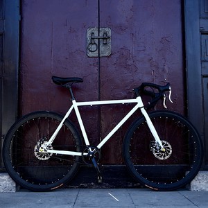 Nhà máy bán tốc độ duy nhất Fixie 24 inch 26 inch đôi đĩa phanh cố định bánh xe đạp xe đạp - Product Image 3