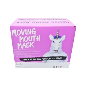Cheap Surprise Prank Box In Box Christmas Unicorn Mask Photo Gift Card