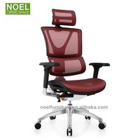Chaise de bureau ergonomique de luxe entièrement en maille, dossier haut, ensemble bureau et chaise, conforme à la norme BIFMA, chaises de bureau modernes