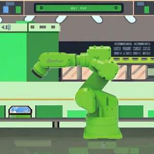 Bras de robot industriel 6 axes de haute qualité pour le meulage et le polissage, avec une capacité de charge de 50 kg et un rayon de travail de 1000 mm. - Product Image 3