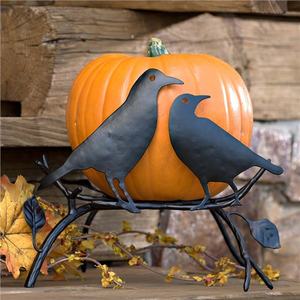 Decoración de Halloween al aire libre estatua grande de calabaza de fibra de vidrio - Product Image 5