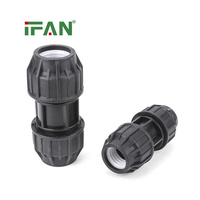 Raccords de compression HDPE IFAN, raccords rapides en plastique, raccords PP, directement de l'usine