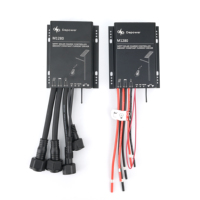 Contrôleur de charge solaire MPPT haute efficacité IP68 Depower M1280 12V 10A pour éclairage public avec communication infrarouge