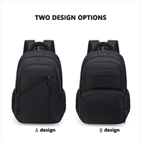 Sac à dos d'ordinateur portable pour homme, personnalisé avec logo, pour l'école, le collège, les voyages d'affaires, en polyester avec fermeture éclair