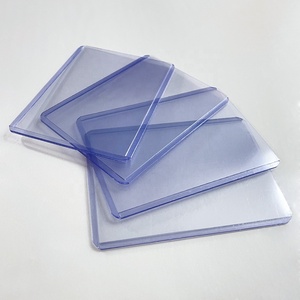 Custom 3x4 PVC Clear Penny Sports Baseball Hard Business Trading Toploader Card Sleeves Protector Holder