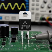 Diode à récupération rapide FR15E120C2 : 15A/1200V, haute tension, haute intensité, boîtier TO-220C-2L, tube unique