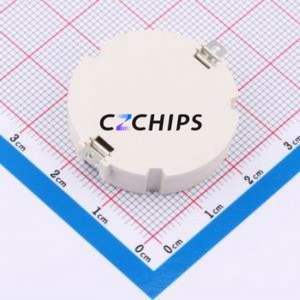 BS-2404-SA-4W Button & Strip Battery Connector SMD Connector Battery Holder <b>CR2450</b> Phosphor Bronze Tin - Product Image 2