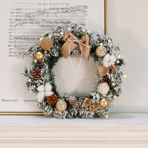 Corona <span class=keywords><strong>de</strong></span> flores <span class=keywords><strong>de</strong></span> Navidad y árbol para decorar el hogar/<span class=keywords><strong>casa</strong></span>/regalo/habitación - Product Image 4