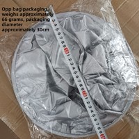 Cape de coiffure pliable en polyester et plastique, résistante à l'eau, protège le rasoir et nettoie l'apron