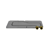 Personnalisé 6000 série aluminium eau refroidissement dissipateur de chaleur haute norme transfert de chaleur liquide refroidissement plaque coupe pliage soudage