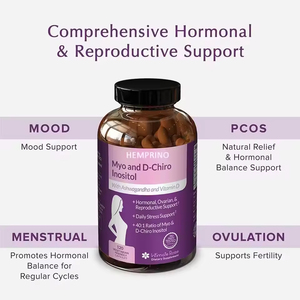 Quality Myo-Inositol Plus D-Chiro-Inositol Capsules Promote Hormone Balance Natural <b>Fertility</b> Supplements Capsule Private Label - Product Image 2