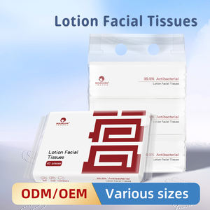 Pañuelos Faciales Ultra Suaves, Hidratantes, de Fibra Virgen, con Loción, <span class=keywords><strong>para</strong></span> Limpieza Facial y Maquillaje - Product Image 1