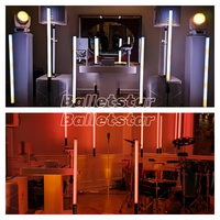 Tube LED Pixel DMX IR sans fil 360°, pleine couleur, alimenté par batterie, éclairage DJ pour événements scéniques