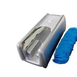 Copriscarpe monouso in plastica Pe 50 pz copriscarpe per distributore automatico laboratorio uso fabbrica - Product Image 3