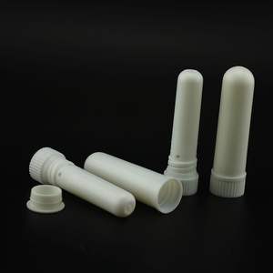 Tubo inhalador <span class=keywords><strong>nasal</strong></span> PP en blanco de grado médico blanco con mecha para aceite medicado de China - Product Image 3