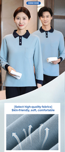 Vêtements <span class=keywords><strong>de</strong></span> travail pour les employés <span class=keywords><strong>de</strong></span> <span class=keywords><strong>nettoyage</strong></span>, t-shirt à manches courtes printemps/été, <span class=keywords><strong>nettoyage</strong></span> des chambres d'hôtel, <span class=keywords><strong>nettoyage</strong></span> des propriétés, vêtements pour les employés <span class=keywords><strong>de</strong></span> <span class=keywords><strong>nettoyage</strong></span> - Product Image 4